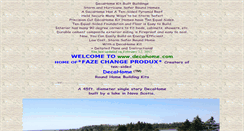 Desktop Screenshot of decahome.com